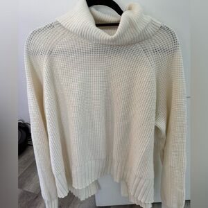 Madewell turtle neck cotton/merino sweater